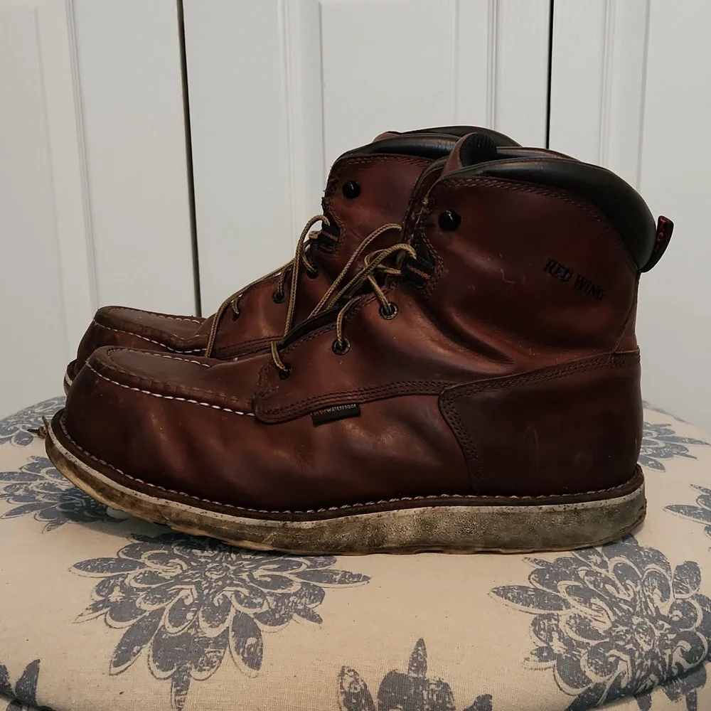 Red Wing moc toe - Picture 2 of 5